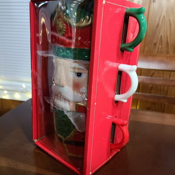 Nutcracker Christmas Coffee Mugs Ceramic Holiday Xmas Decorations Unique Gift - Picture 5 of 7